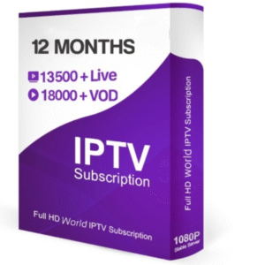 Iptv subscription 12 Months
